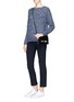Figure View - Click To Enlarge - VINCE - Wool-cashmere-silk sweater