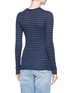 Back View - Click To Enlarge - VINCE - Stripe cashmere sweater