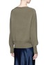 Back View - Click To Enlarge - VINCE - Boat neck cashmere sweater