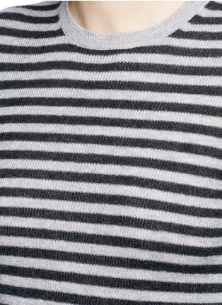 Detail View - Click To Enlarge - VINCE - Stripe cashmere sweater