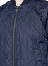 Detail View - Click To Enlarge - VINCE - Quilted nylon bomber jacket