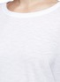 Detail View - Click To Enlarge - VINCE - Slub Pima cotton long sleeve T-shirt