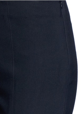 Detail View - Click To Enlarge - VINCE - Stitched front seam elastic waist pants