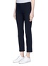 Front View - Click To Enlarge - VINCE - Stitched front seam elastic waist pants