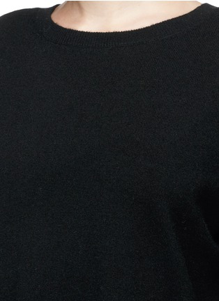 Detail View - Click To Enlarge - VINCE - Wide crew neck cashmere sweater