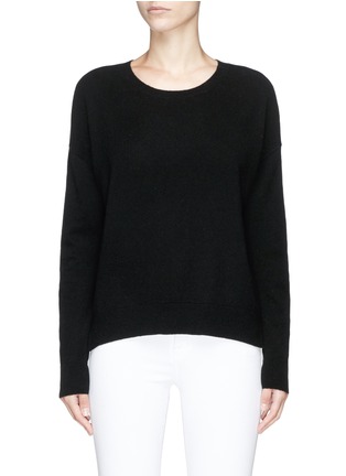 Main View - Click To Enlarge - VINCE - Wide crew neck cashmere sweater