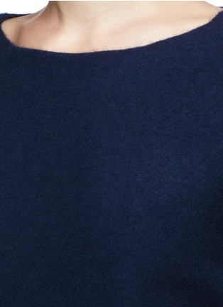 Detail View - Click To Enlarge - VINCE - Boat neck cashmere sweater