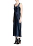Front View - Click To Enlarge - VINCE - Satin sleeveless dress