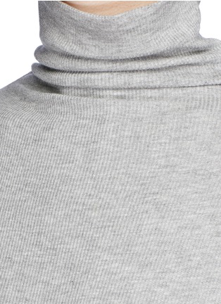 Detail View - Click To Enlarge - VINCE - Rib knit turtleneck sweater