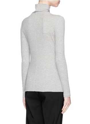 Back View - Click To Enlarge - VINCE - Rib knit turtleneck sweater