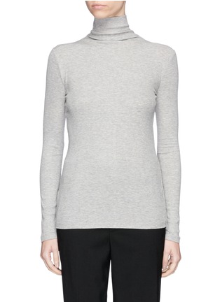 Main View - Click To Enlarge - VINCE - Rib knit turtleneck sweater
