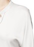 Detail View - Click To Enlarge - VINCE - Mock placket satin blouse