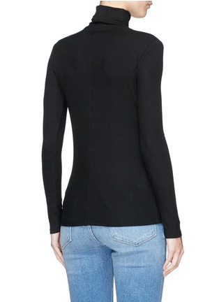 Back View - Click To Enlarge - VINCE - Rib knit turtleneck sweater