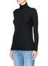 Front View - Click To Enlarge - VINCE - Rib knit turtleneck sweater