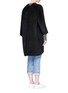 Figure View - Click To Enlarge - VINCE - Reversible open front wool-cashmere cardigan