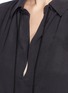 Detail View - Click To Enlarge - EQUIPMENT - 'Bristol' tassel neck tie silk crepe shirt