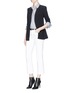 Figure View - Click To Enlarge - EQUIPMENT - 'Arlette' extended cuff stripe poplin shirt