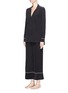 Figure View - Click To Enlarge - EQUIPMENT - 'Sonny' silk crepe pyjama set