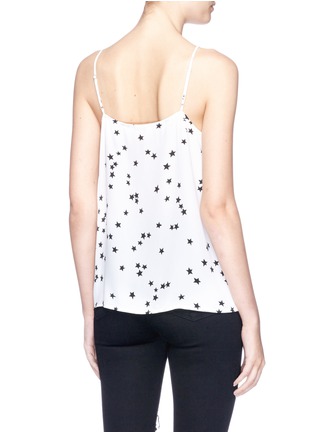 Back View - Click To Enlarge - EQUIPMENT - 'Layla' star print silk crepe camisole