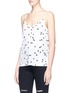 Front View - Click To Enlarge - EQUIPMENT - 'Layla' star print silk crepe camisole