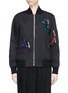 Main View - Click To Enlarge - PROENZA SCHOULER - Custom artwork patch bomber jacket