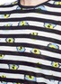Detail View - Click To Enlarge - PROENZA SCHOULER - Ikat stripe print T-shirt