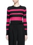 Main View - Click To Enlarge - PROENZA SCHOULER - Stripe wool blend rib knit sweater