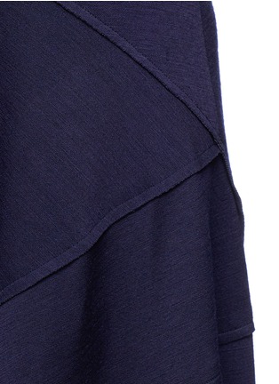 Detail View - Click To Enlarge - PROENZA SCHOULER - Asymmetric wool blend jersey dress