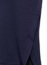 Detail View - Click To Enlarge - PROENZA SCHOULER - Petersham ribbon wool blend T-shirt