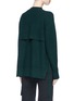 Back View - Click To Enlarge - PROENZA SCHOULER - Front slit wool blend sweater