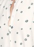 Detail View - Click To Enlarge - PROENZA SCHOULER - 'Trapeze' rocket sunflower print silk dress