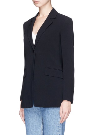 Front View - Click To Enlarge - THEORY - 'Sylvaine' Rosina crepe blazer