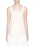 Main View - Click To Enlarge - THEORY - 'Bintilra' tie back crepe sleeveless top