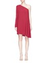 Main View - Click To Enlarge - THEORY - 'Sintsi' asymmetric one-shoulder crepe dress