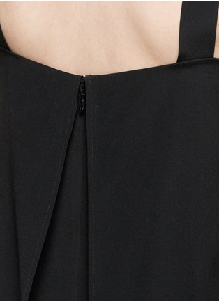 Detail View - Click To Enlarge - THEORY - 'Dinnlean' silk crepe de Chine jumpsuit