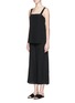 Front View - Click To Enlarge - THEORY - 'Dinnlean' silk crepe de Chine jumpsuit