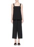 Main View - Click To Enlarge - THEORY - 'Dinnlean' silk crepe de Chine jumpsuit