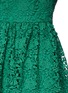 Detail View - Click To Enlarge - ALICE & OLIVIA - 'Corina' floral guipure lace party dress