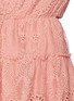 Detail View - Click To Enlarge - ALICE & OLIVIA - 'Wayon' floral broderie anglaise off-shoulder dress