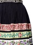 Detail View - Click To Enlarge - ALICE & OLIVIA - 'Birdie' floral embroidered skirt