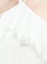 Detail View - Click To Enlarge - ALICE & OLIVIA - 'Monet' ruffle halterneck silk crepe top
