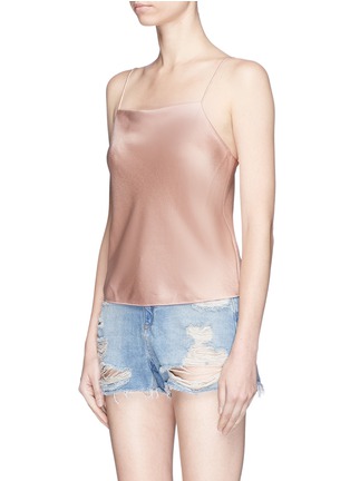 Front View - Click To Enlarge - ALICE & OLIVIA - 'Harmon' satin camisole