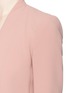 Detail View - Click To Enlarge - ALICE & OLIVIA - 'Rozanne' collarless crepe jacket