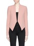 Main View - Click To Enlarge - ALICE & OLIVIA - 'Rozanne' collarless crepe jacket
