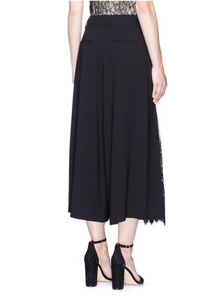 Back View - Click To Enlarge - ALICE & OLIVIA - 'Onell' lace inset gauchos