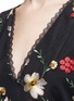 Detail View - Click To Enlarge - ALICE & OLIVIA - 'Becca' floral embroidered tulle pouf dress