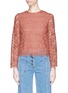 Main View - Click To Enlarge - ALICE & OLIVIA - 'Pasha' floral lace bell cuff top