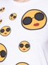 Detail View - Click To Enlarge - ALICE & OLIVIA - 'Rylyn' strass Smiley Stace print T-shirt