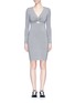 Main View - Click To Enlarge - T BY ALEXANDER WANG - Twist front modal jersey dress