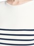 Detail View - Click To Enlarge - T BY ALEXANDER WANG - Stripe rib knit long sleeve dress
